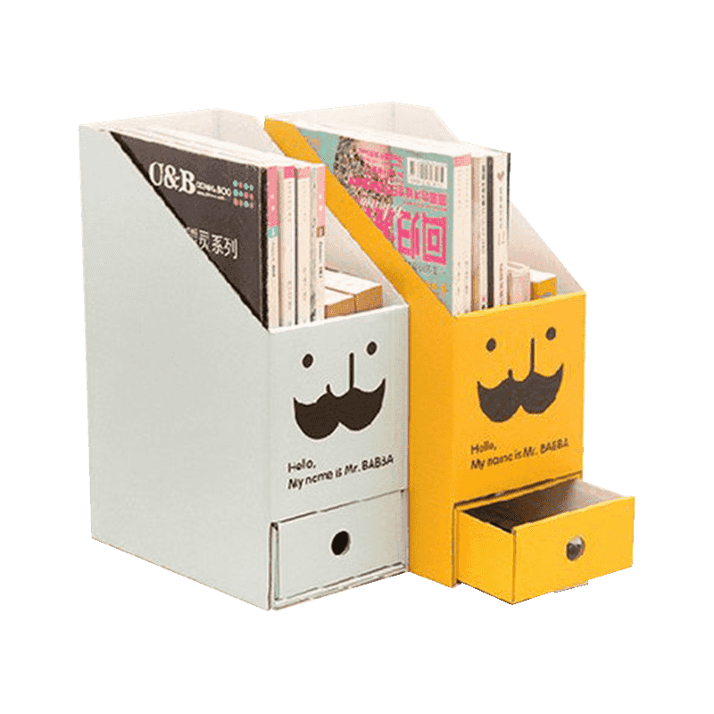 골판지 잡화 보관함