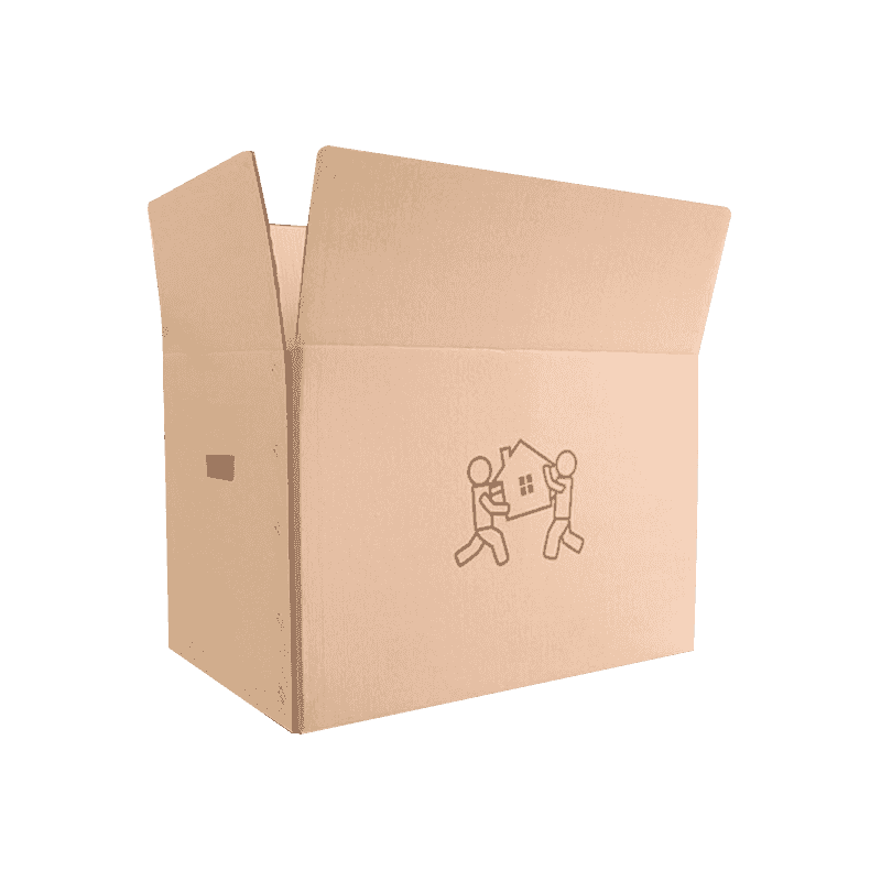 골판지 배송 상자 이동