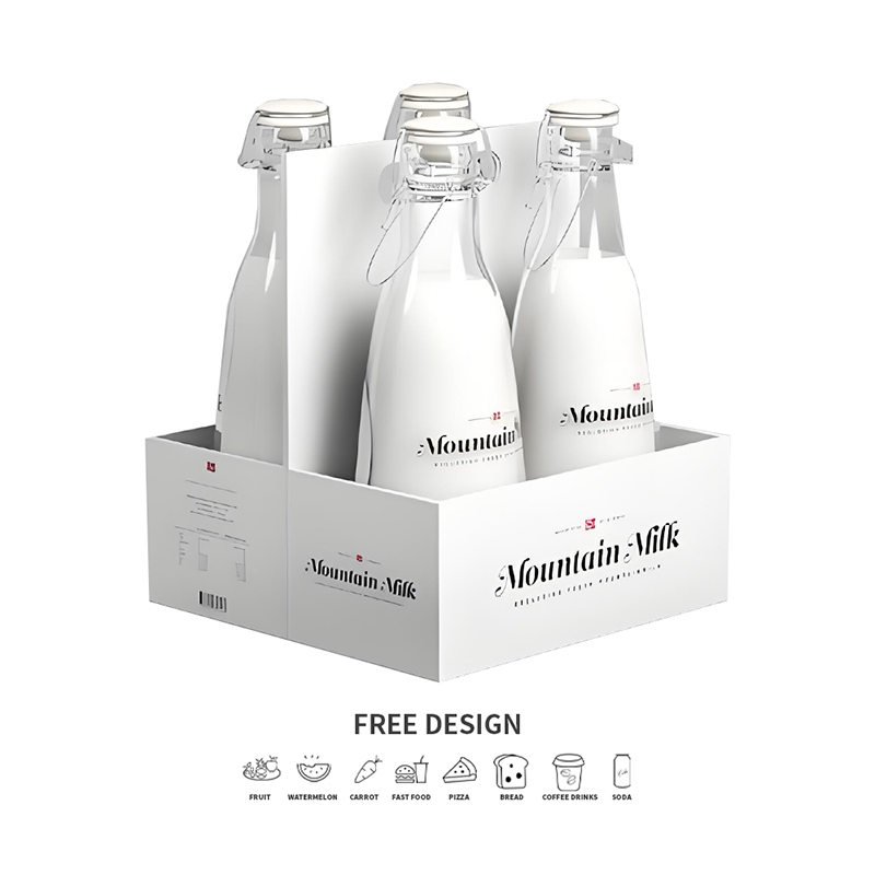 골판지 우유 포장 상자