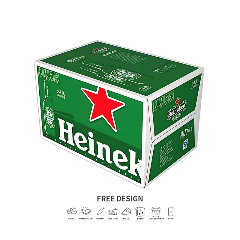 골판지 알코올 포장 상자