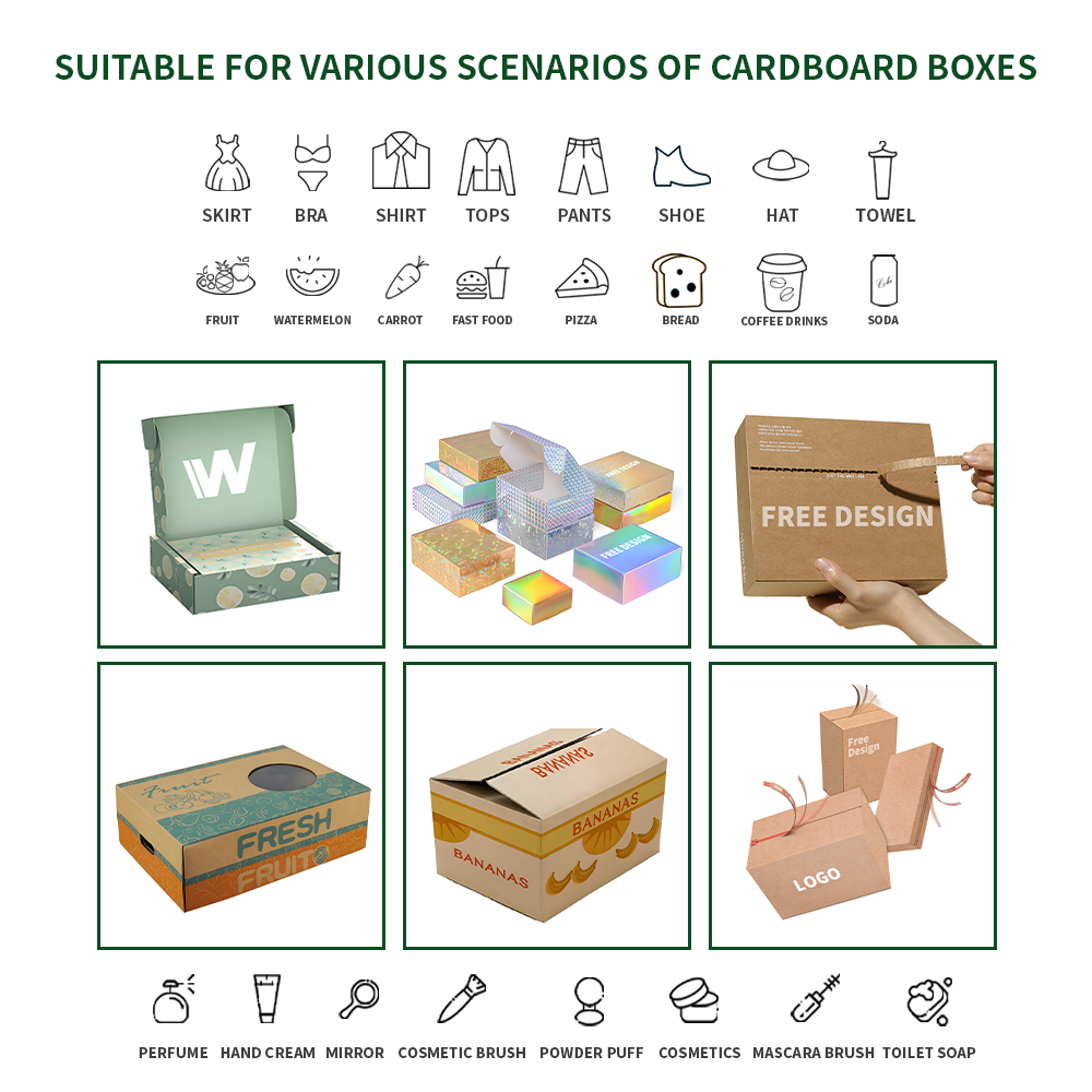 골판지 잡화 보관 포장 상자